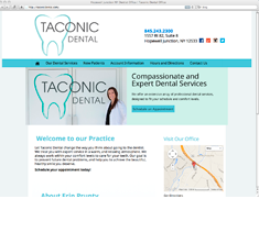 Photography website comp